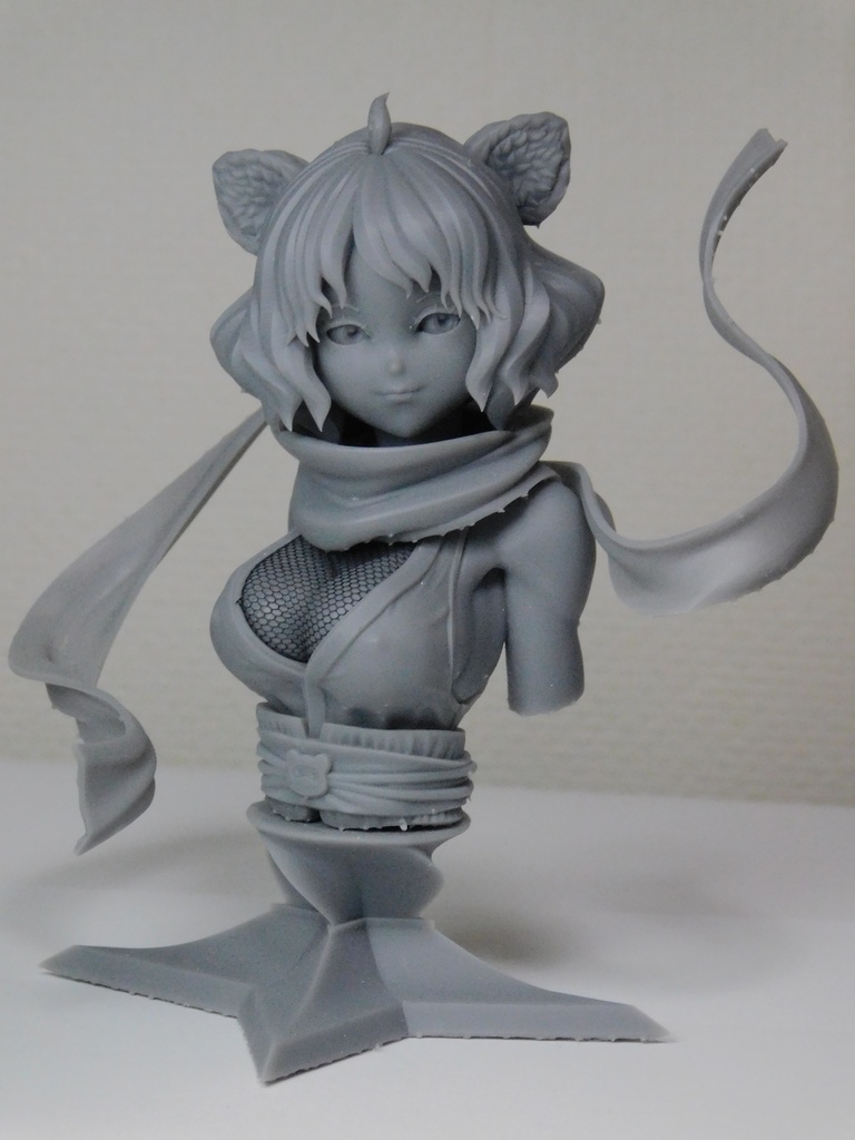 オリジナルガレージキット「狸くノ一」