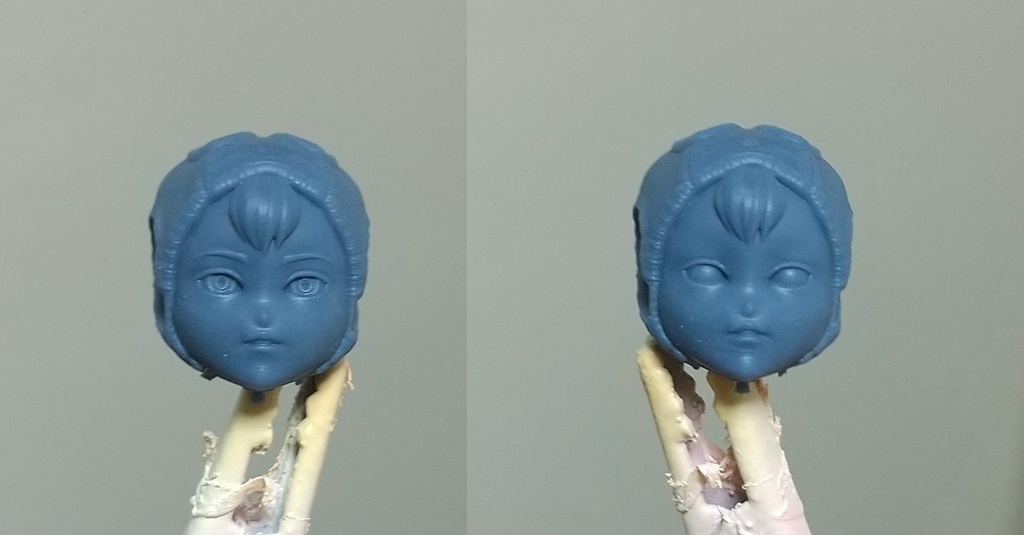 「バニ娘とウサギ」