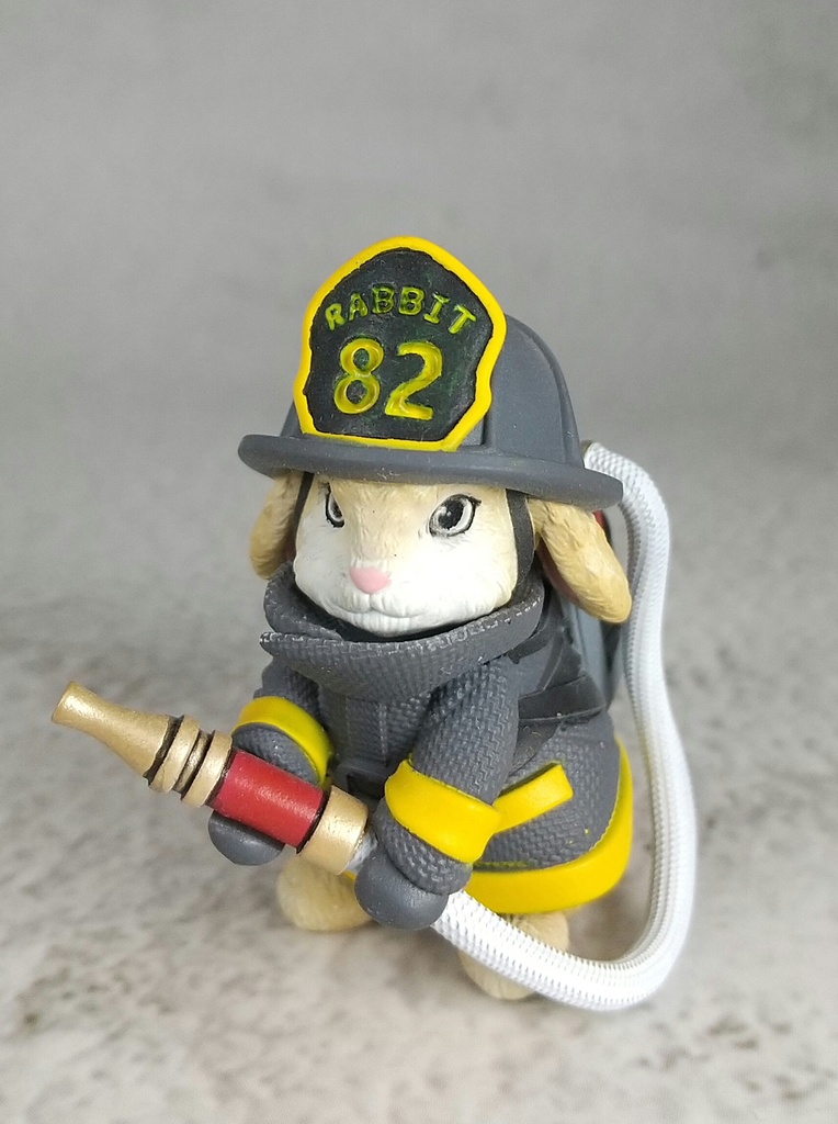 消防服・ウサ公