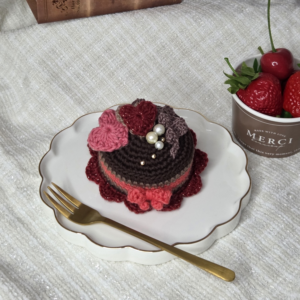 けーき帽子〜ばれんたいんけーき