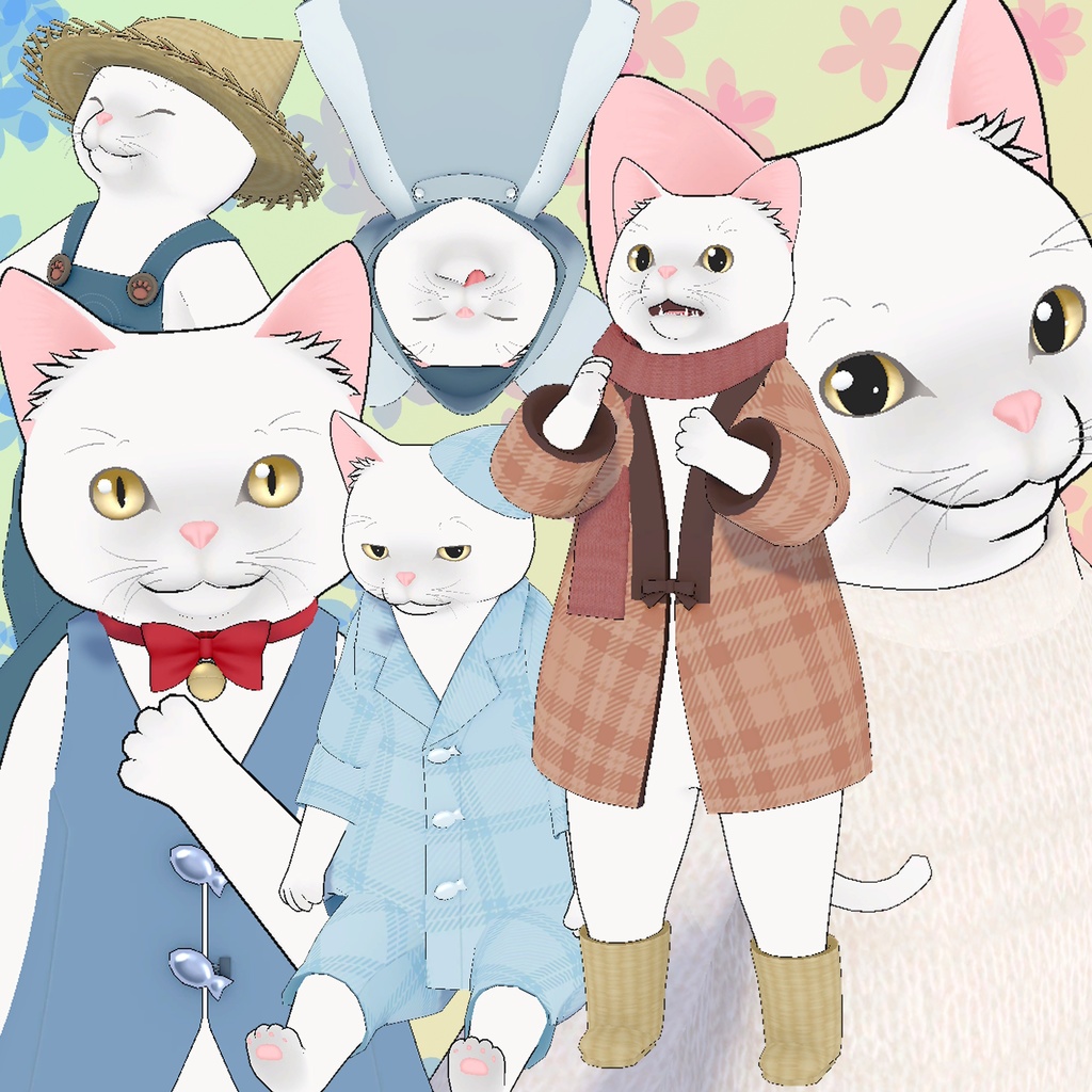 ねこだろ専用　年中衣装　/　 Ver.1.00