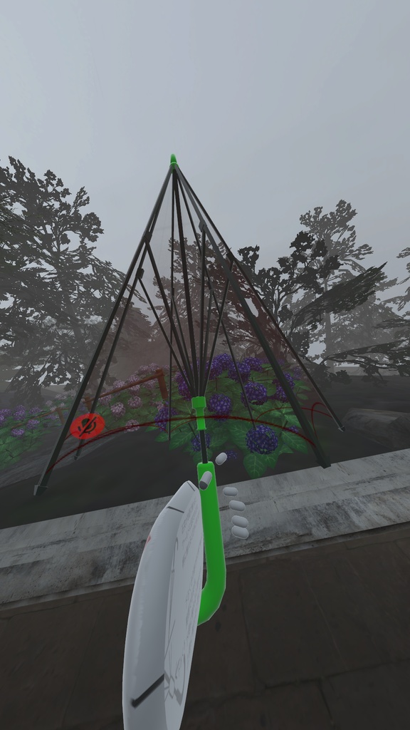 【手で開ける!】オリジナル3Dモデル ビニール傘