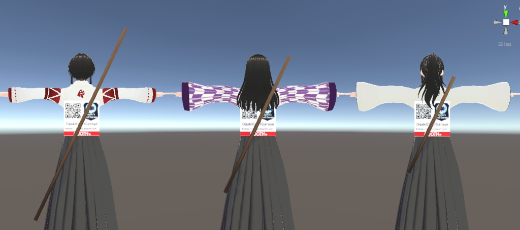 【MA対応】ポールアームシステム対応 杖 棍 棒