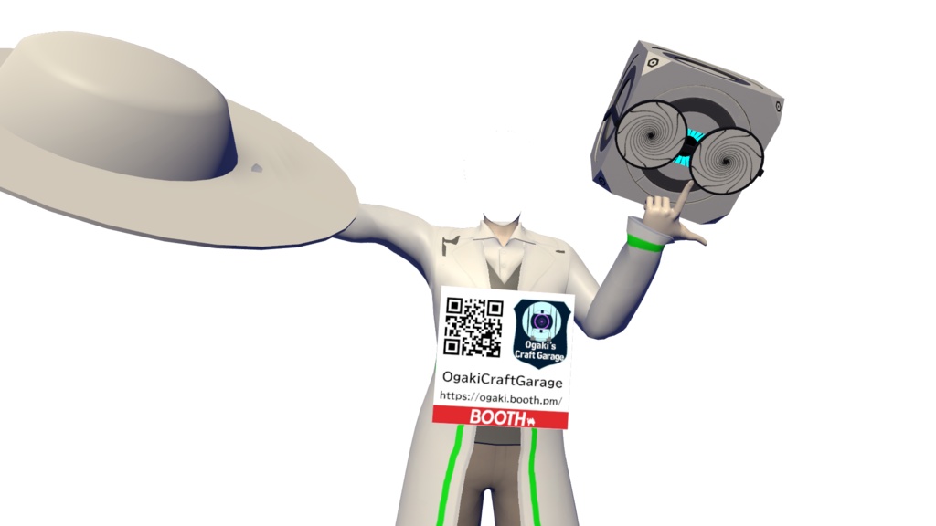 【MA対応】VRC頭取れるシステム