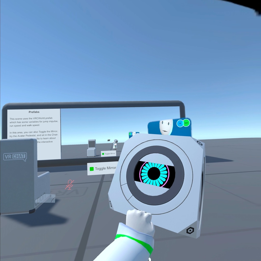 【MA対応】VRC頭取れるシステム