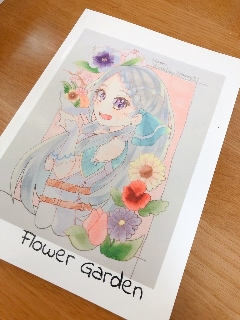 イラスト集第5弾「Flower Garden」