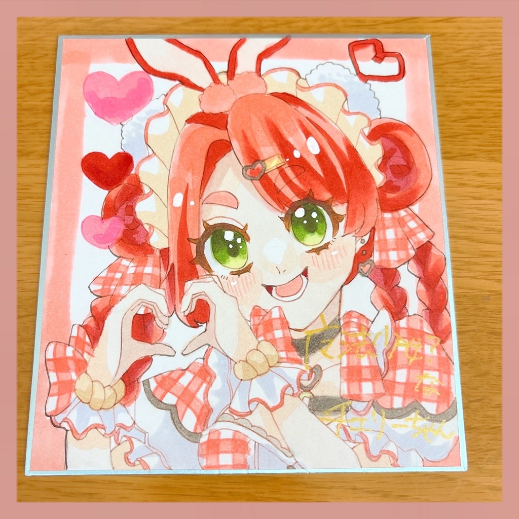 ミニ色紙〜魔法少女？なチェリーちゃん〜