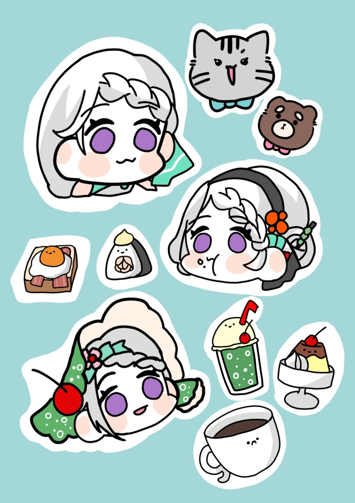 セルフカットフレークシール