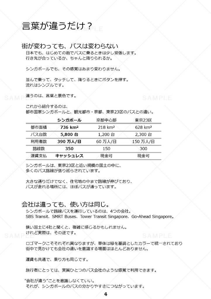バスでめぐるシンガポール街歩き