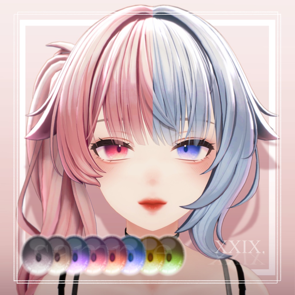 【Shinra-森羅-】Makeup + Eyes Texture Ⅱ