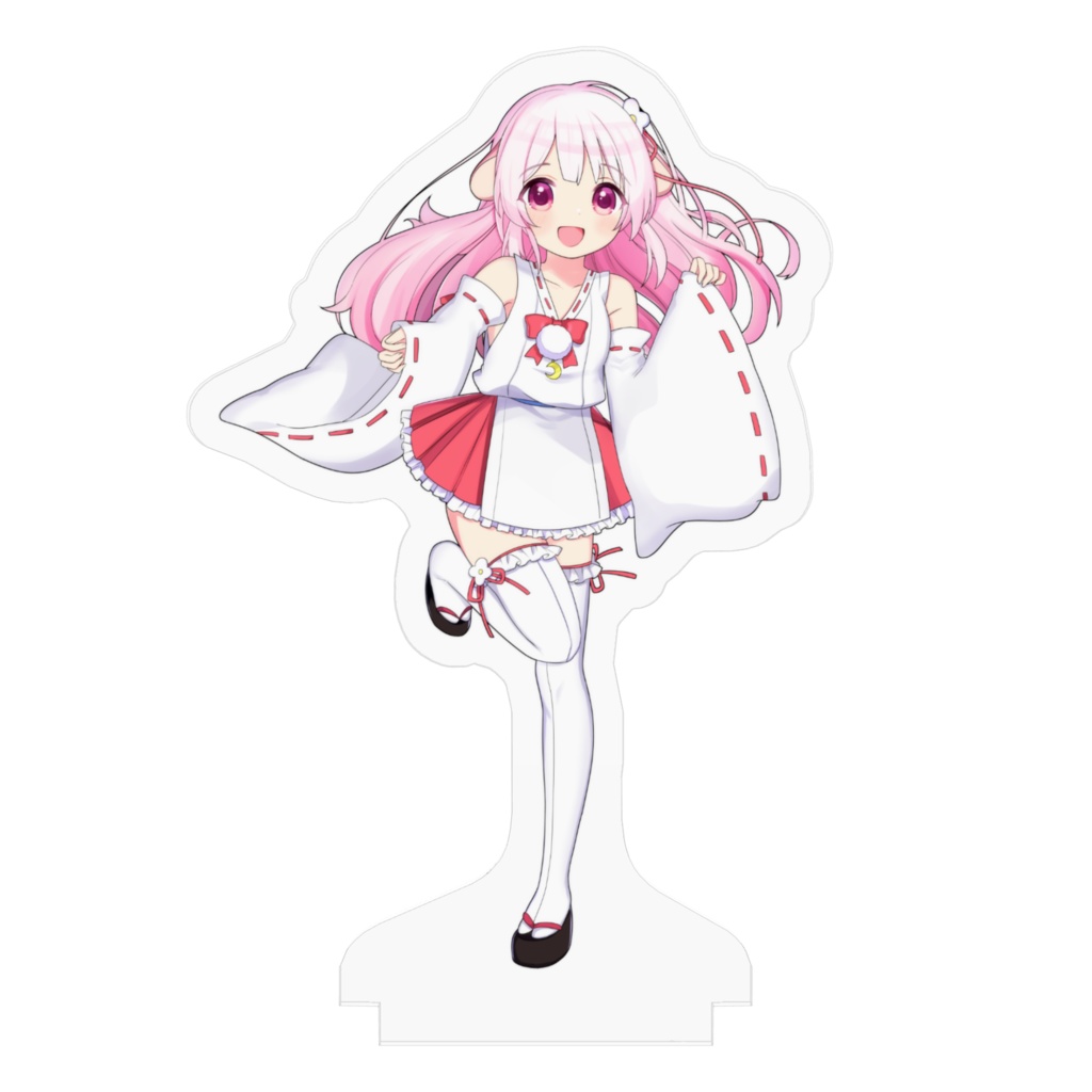 巫女アクリルフィギュア