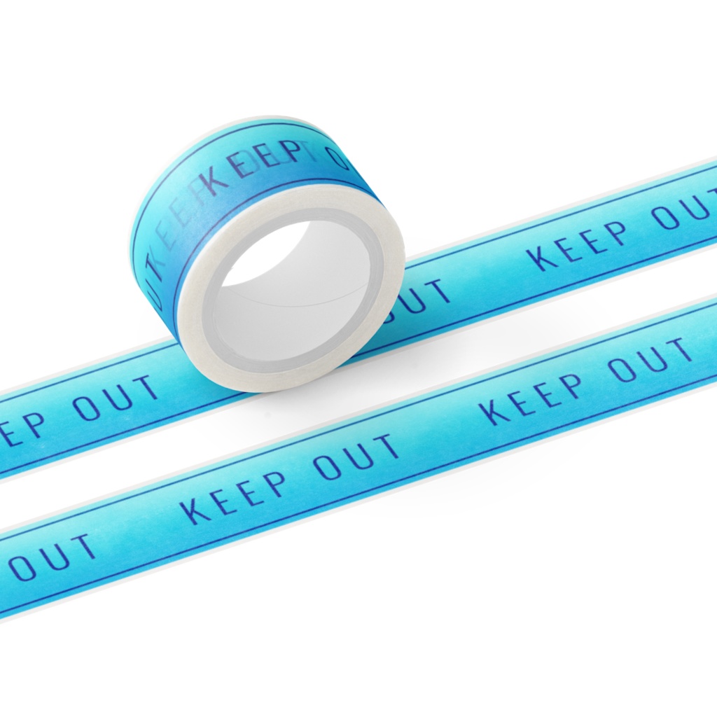 KEEP OUT マスキングテープ
