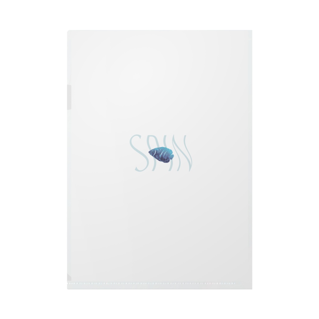 クリアファイル〈spin〉