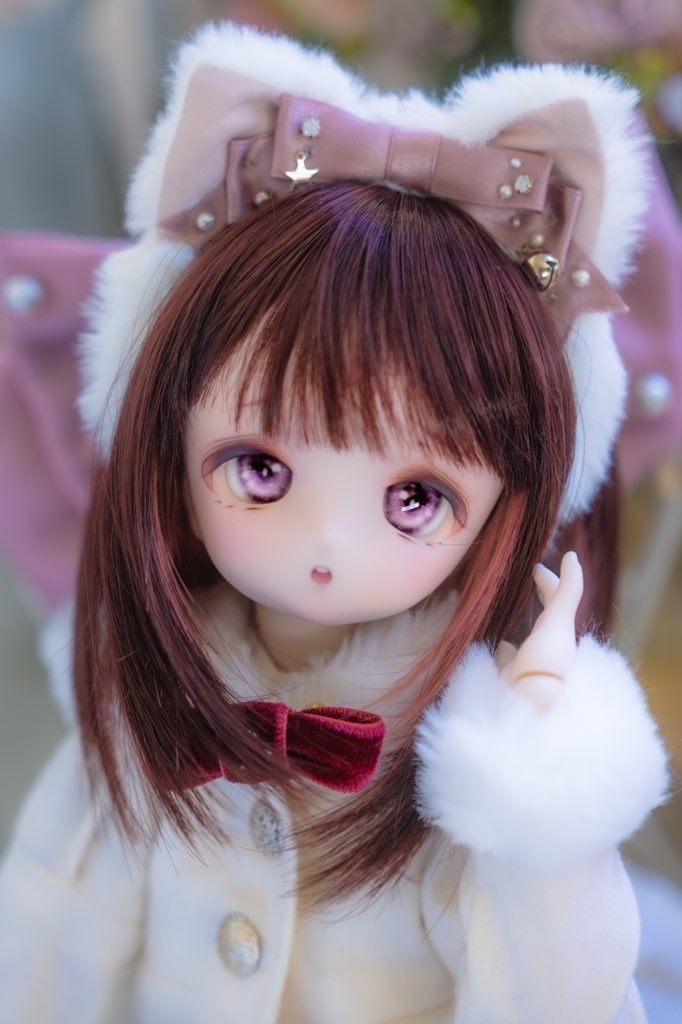 DDH-01（セミホワイト肌）カスタムヘッド＋おまけアイ　難あり