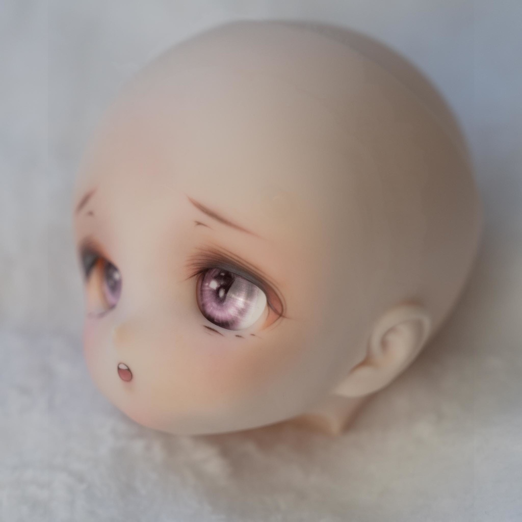 DDH-01(セミホワイト肌)カスタムヘッド+おまけアイ 難あり