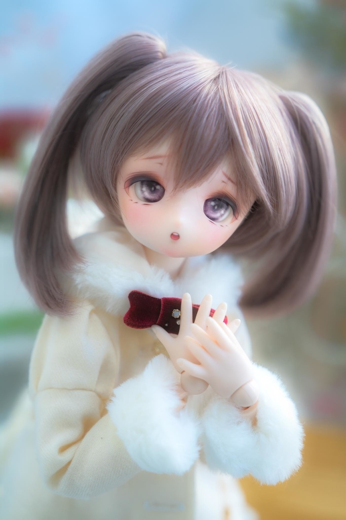 DDH-01(セミホワイト肌)カスタムヘッド+おまけアイ 難あり