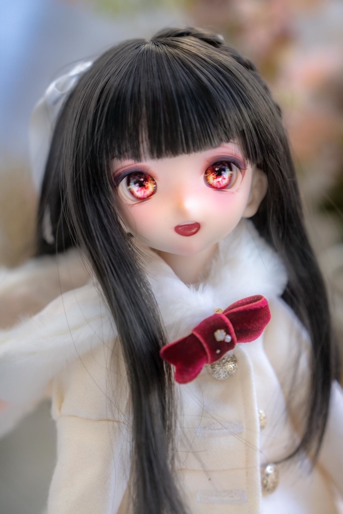 DDH-10（セミホワイト肌）カスタムヘッド＋おまけアイ　難あり