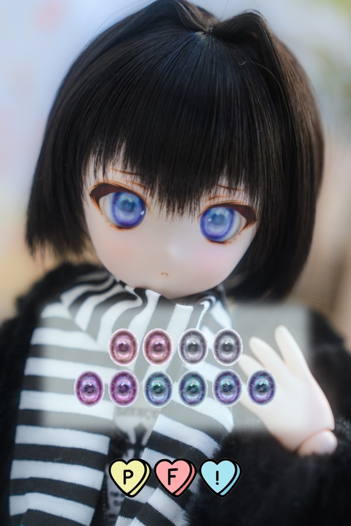 デカールアイ 20-22mm相当 タイプ:あいりす