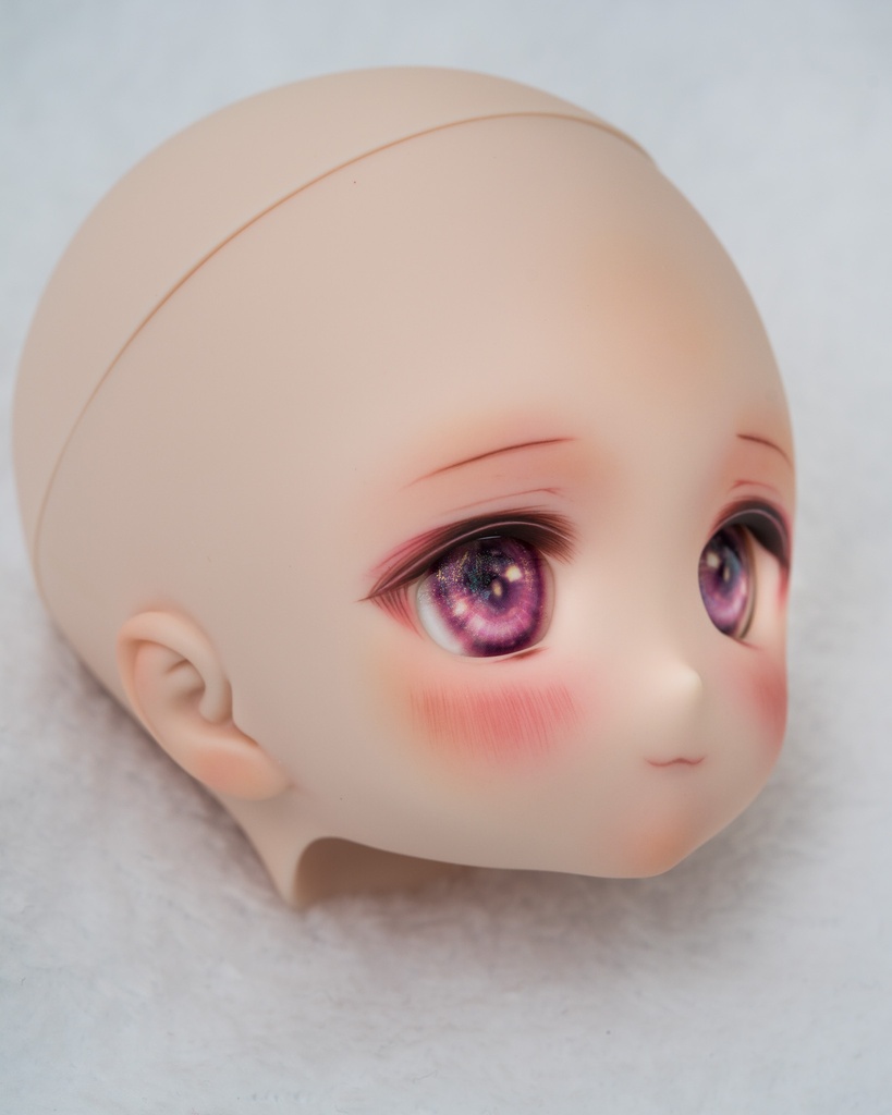 DDH-27(セミホワイト肌)カスタムヘッド+おまけアイ
