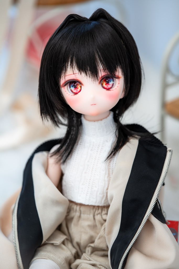 DDH-27（セミホワイト肌）カスタムヘッド＋おまけアイ