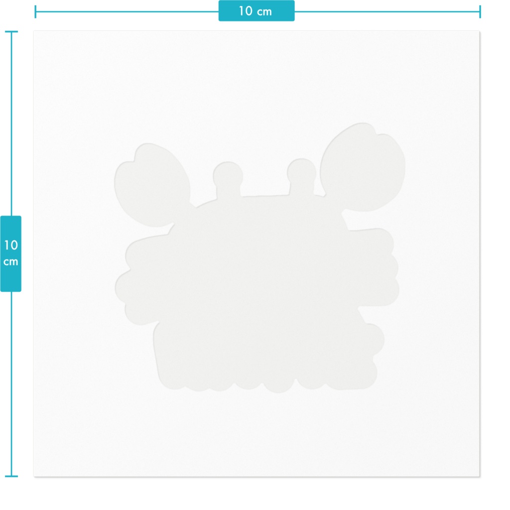 さめのステッカー。(いか)