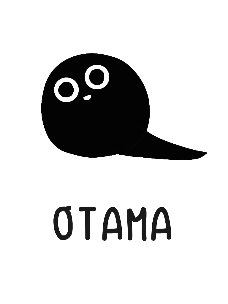 おたまのパーカー。(白)