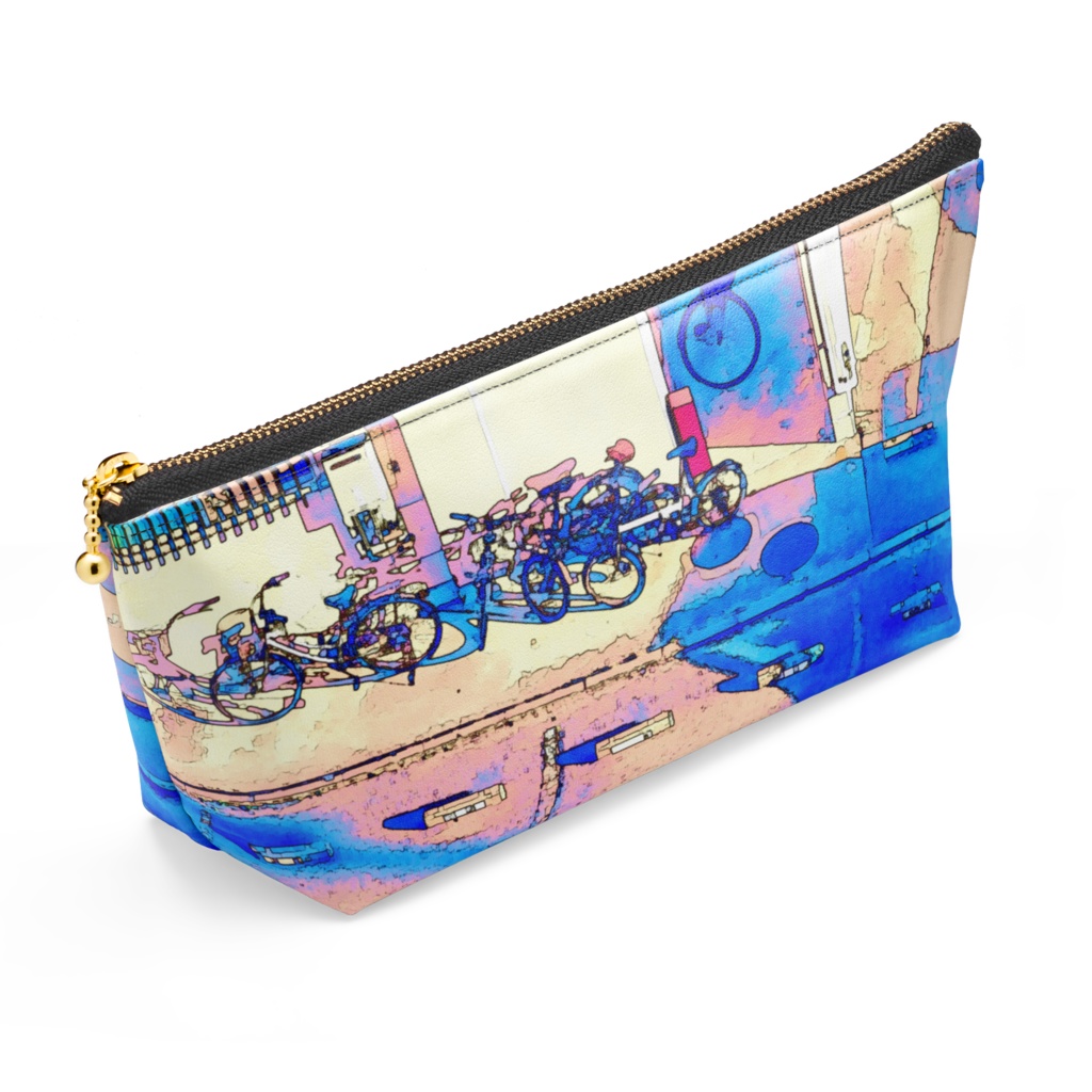 オシャレ自転車ポーチ。