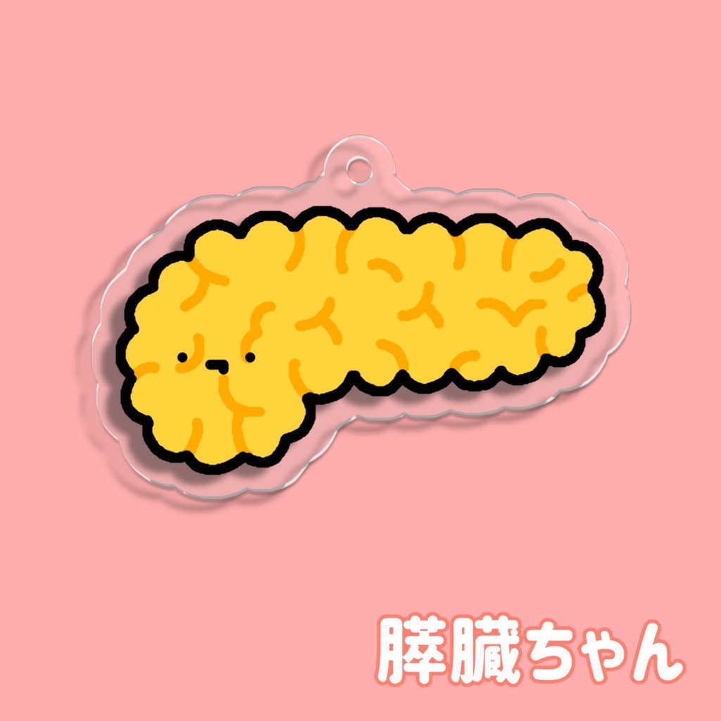 臓器ちゃんアクリルキーホルダー。part2