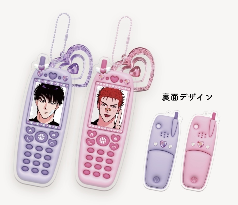 流花ガラケーアクリルキーホルダー