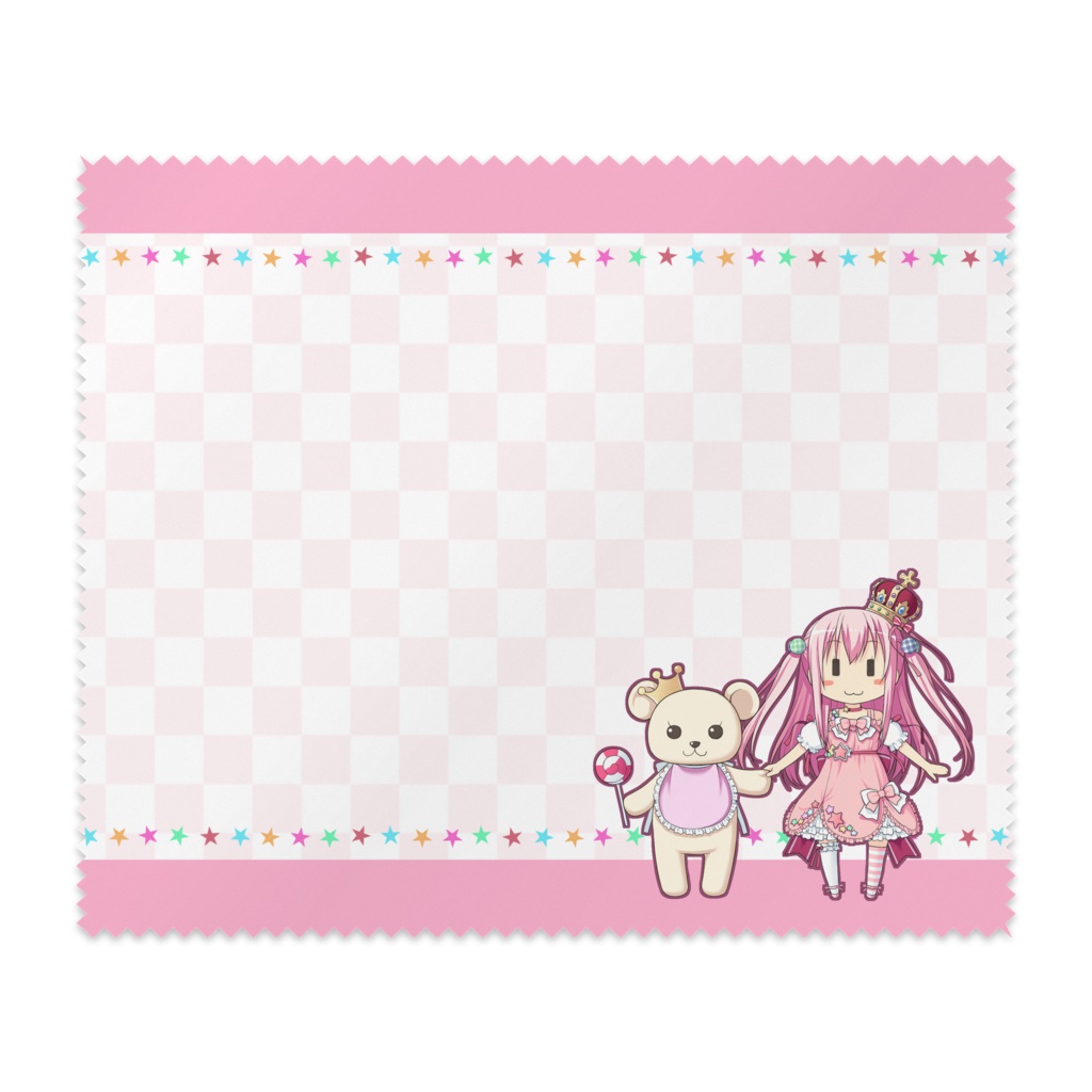 こもも＆ぼるしちメガネ拭き