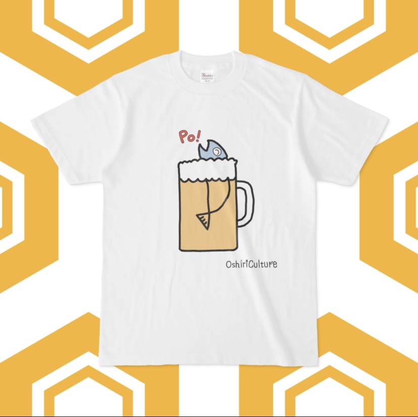 ぽしゃけくんTシャツ