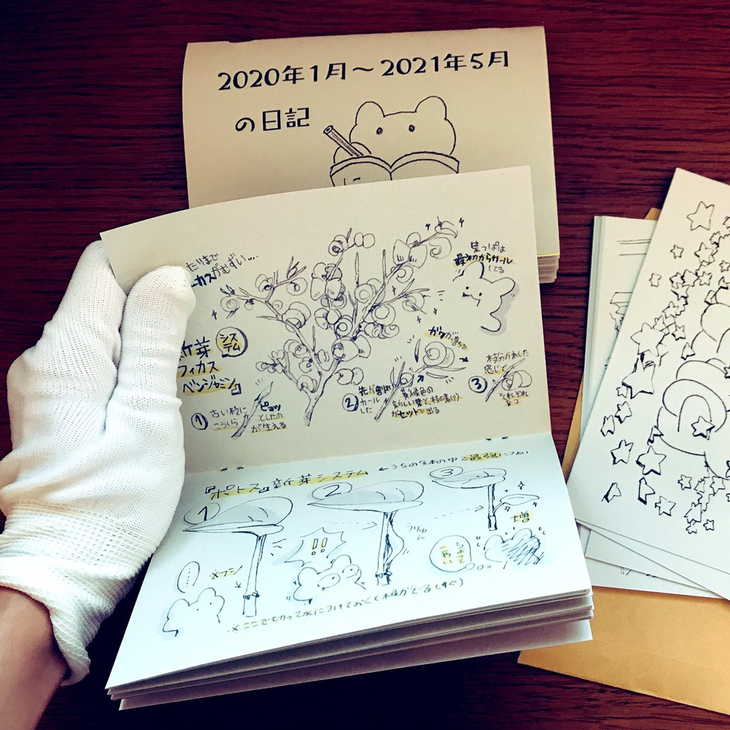 「2020年1月-2021年5月の日記 上・下」