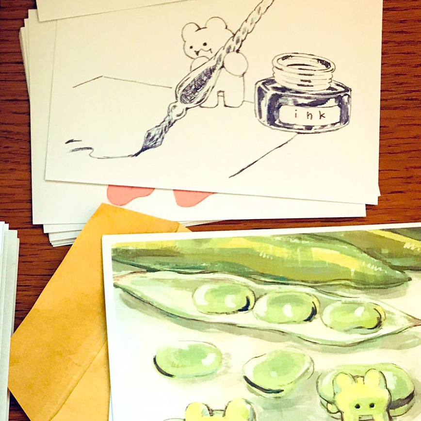 「2020年1月~2021年5月の日記」ポストカード本