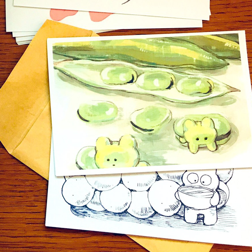 「2020年1月~2021年5月の日記」ポストカード本