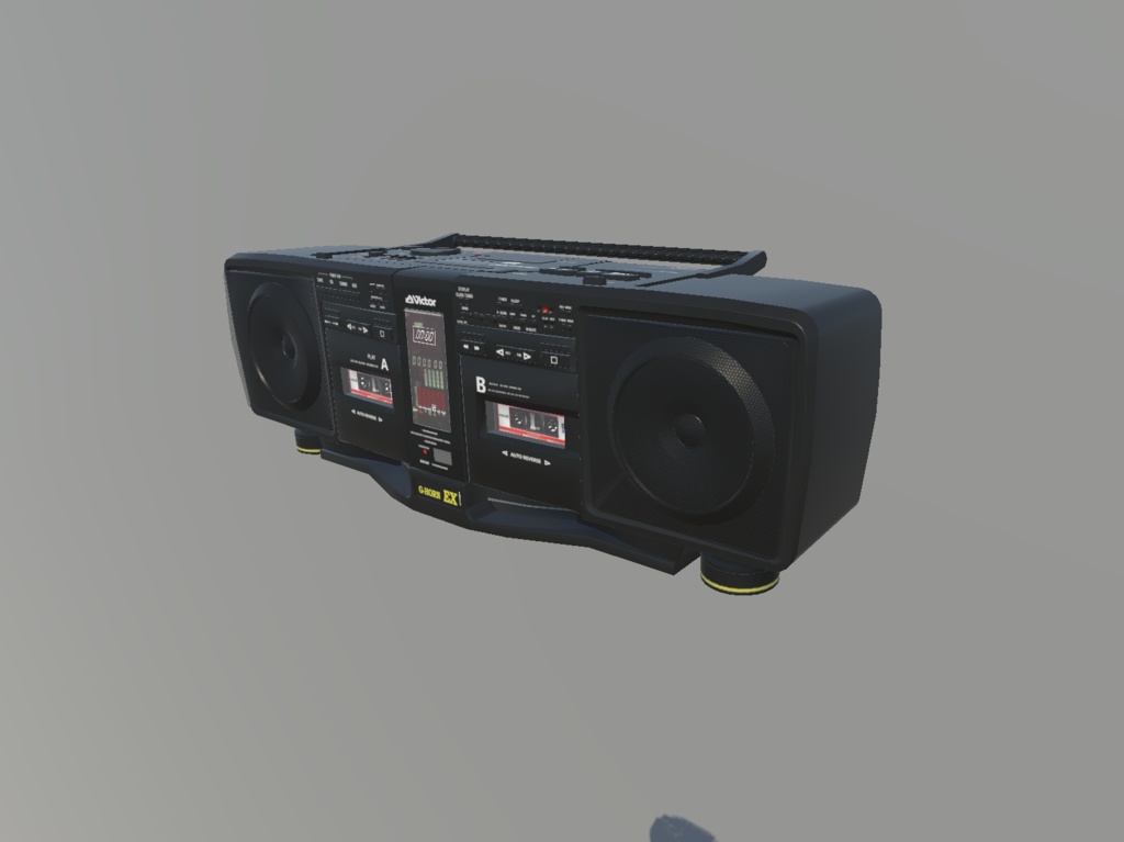 Victor RC-X90 CD ポータブルシステム CDラジカセ ビクター ジャンク G-HORN EX