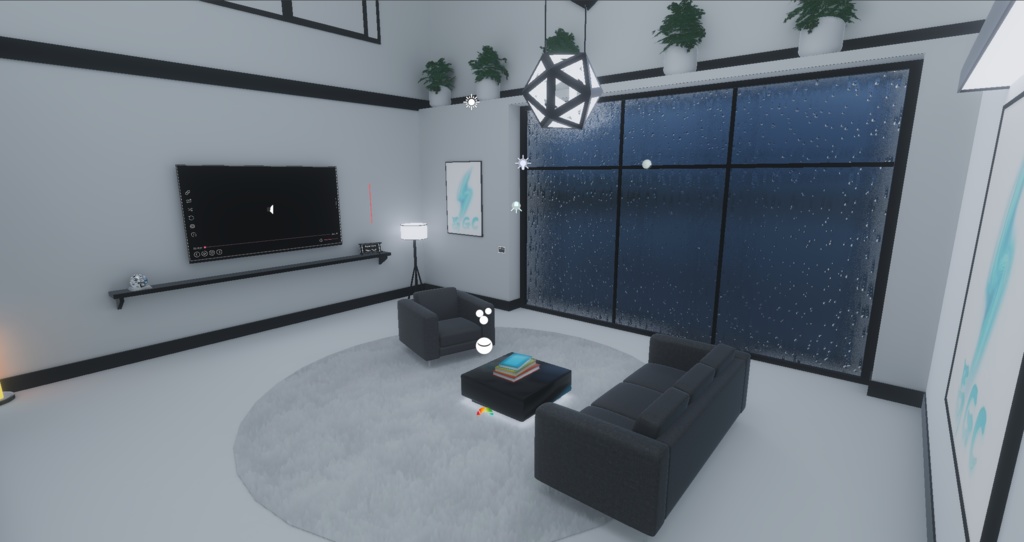 Simple Drawing room
