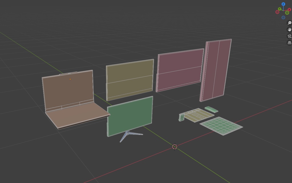 Simple screen model_简单的屏幕模型