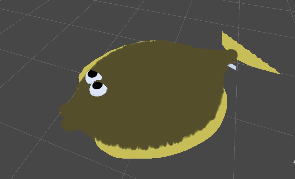 カレイの座布団