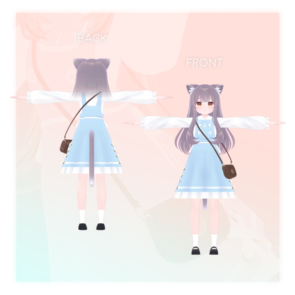 エプロンワンピース【10アバター対応】