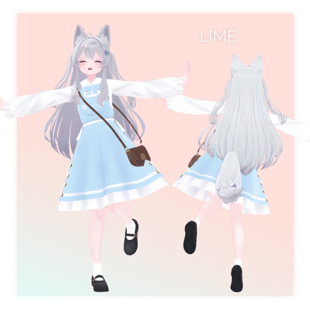 エプロンワンピース【10アバター対応】