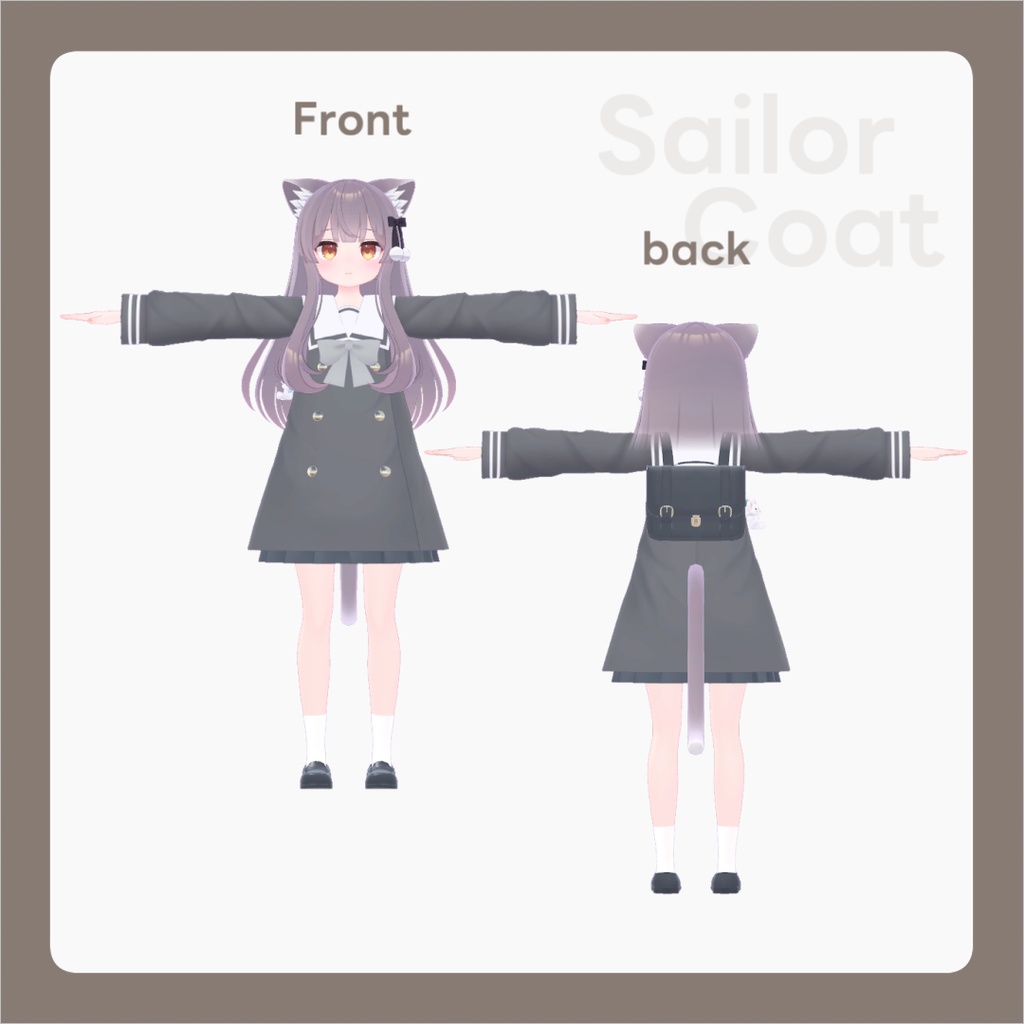 sailor coat【10アバター対応】