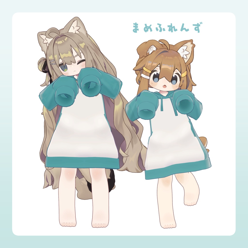 ぶかぶかもえそでパーカー【6アバター対応】