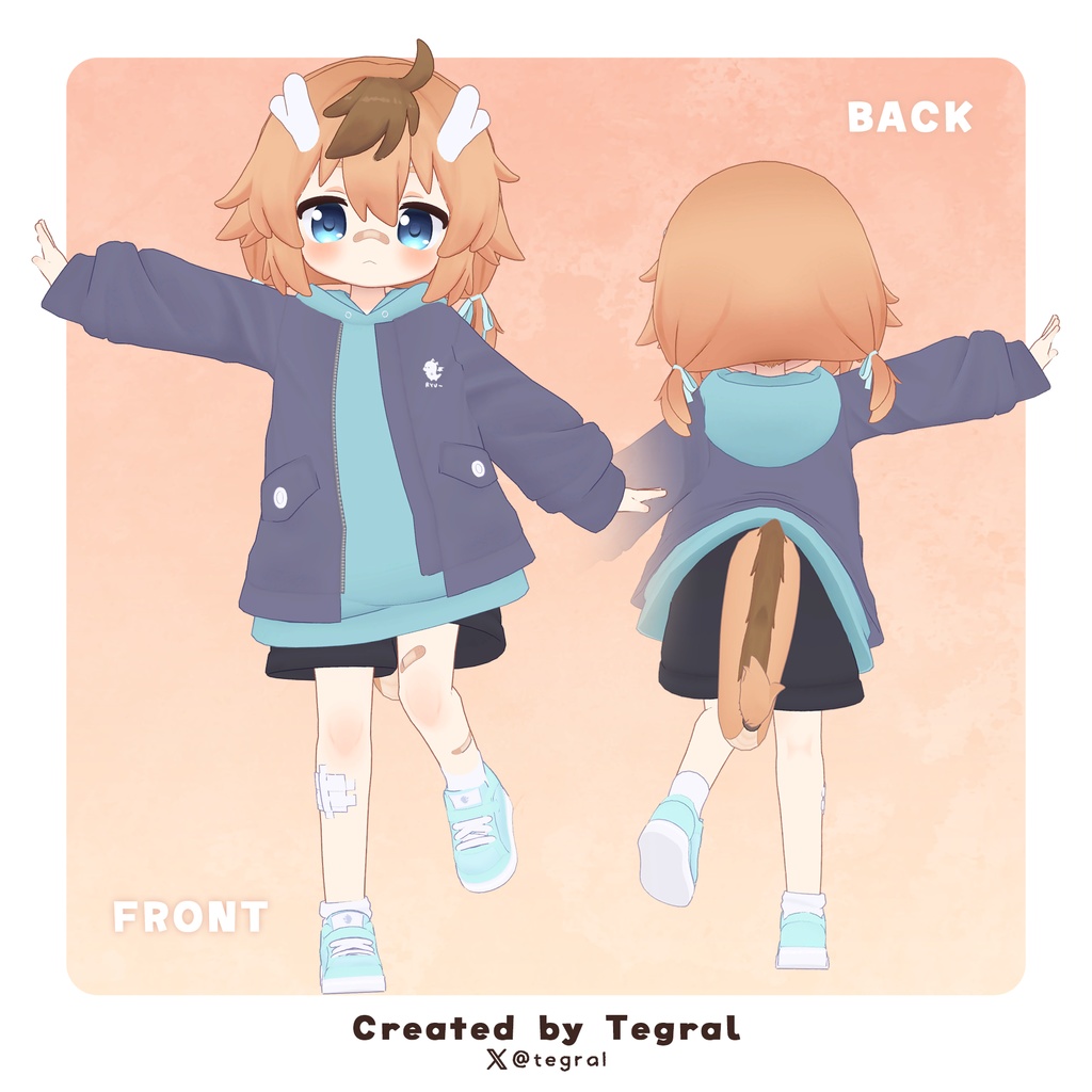 ハティット -Hatitt-【オリジナル3Dモデル】