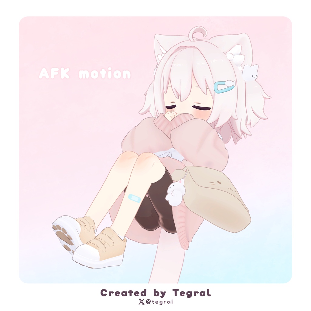 にゃもあ -Nyamoa-【オリジナル3Dモデル】