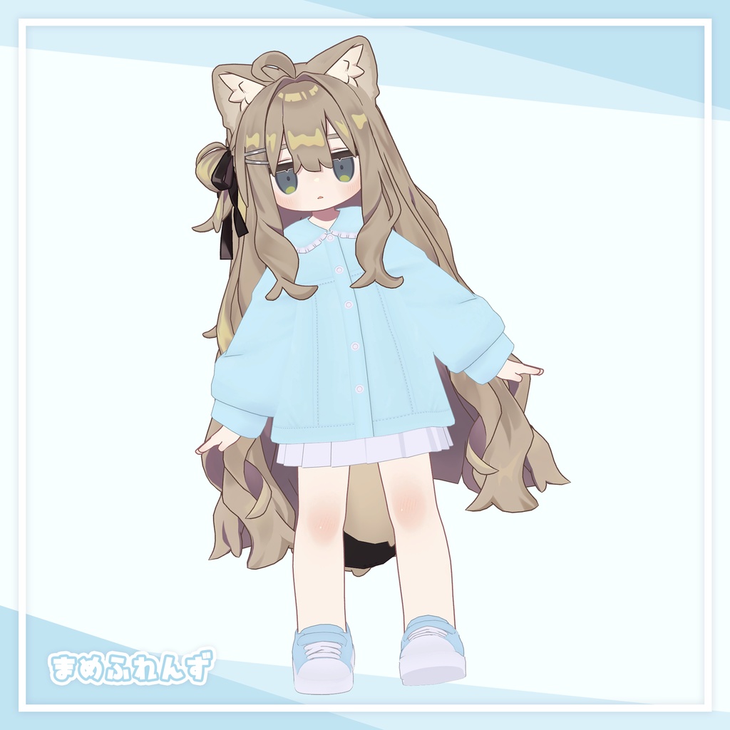 ぱすてるデニムジャケット【5アバター対応】