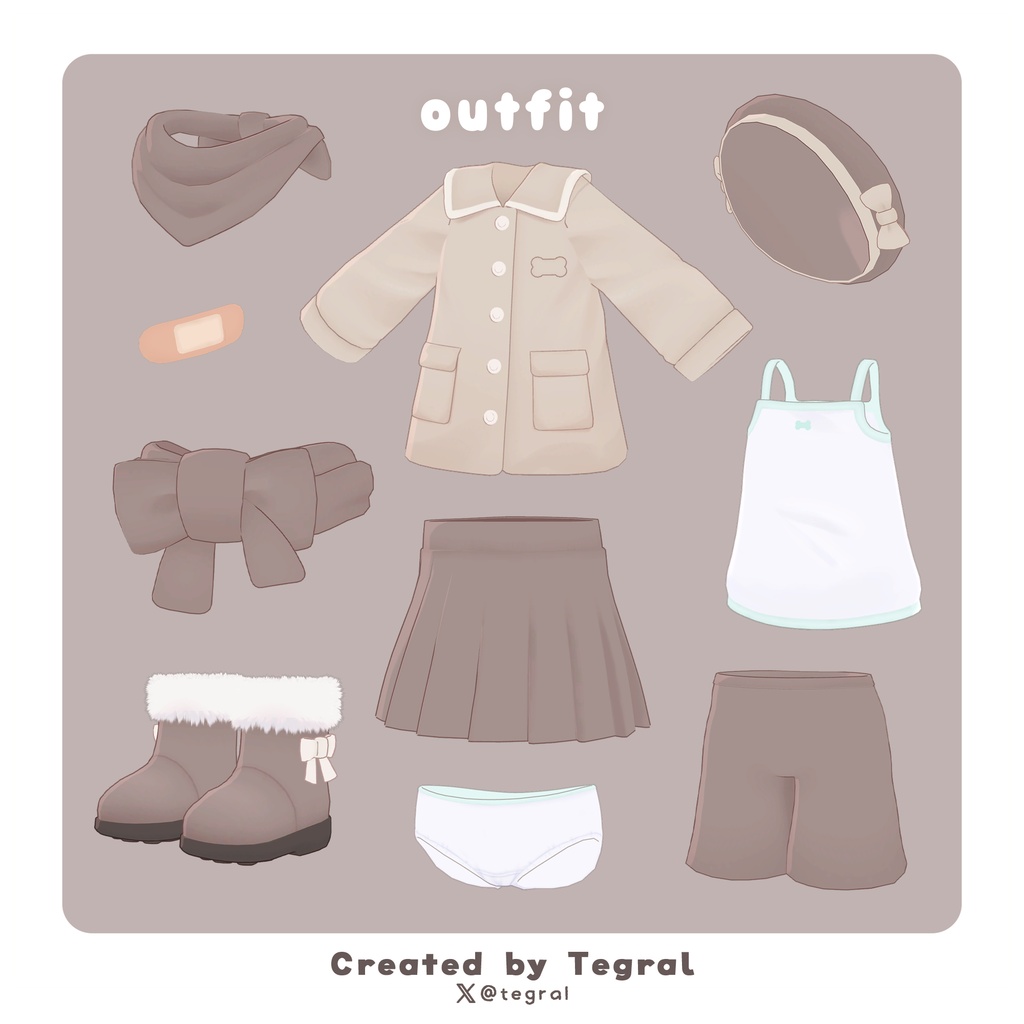 ふたごのるまころ -Twins Ruma&Coro-【オリジナル3Dモデル】