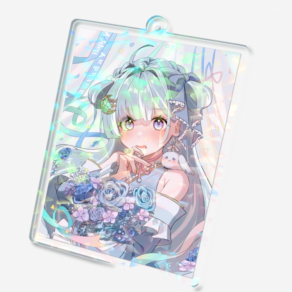 【非公式】天羽衣ホログラムアクリルキーホルダー