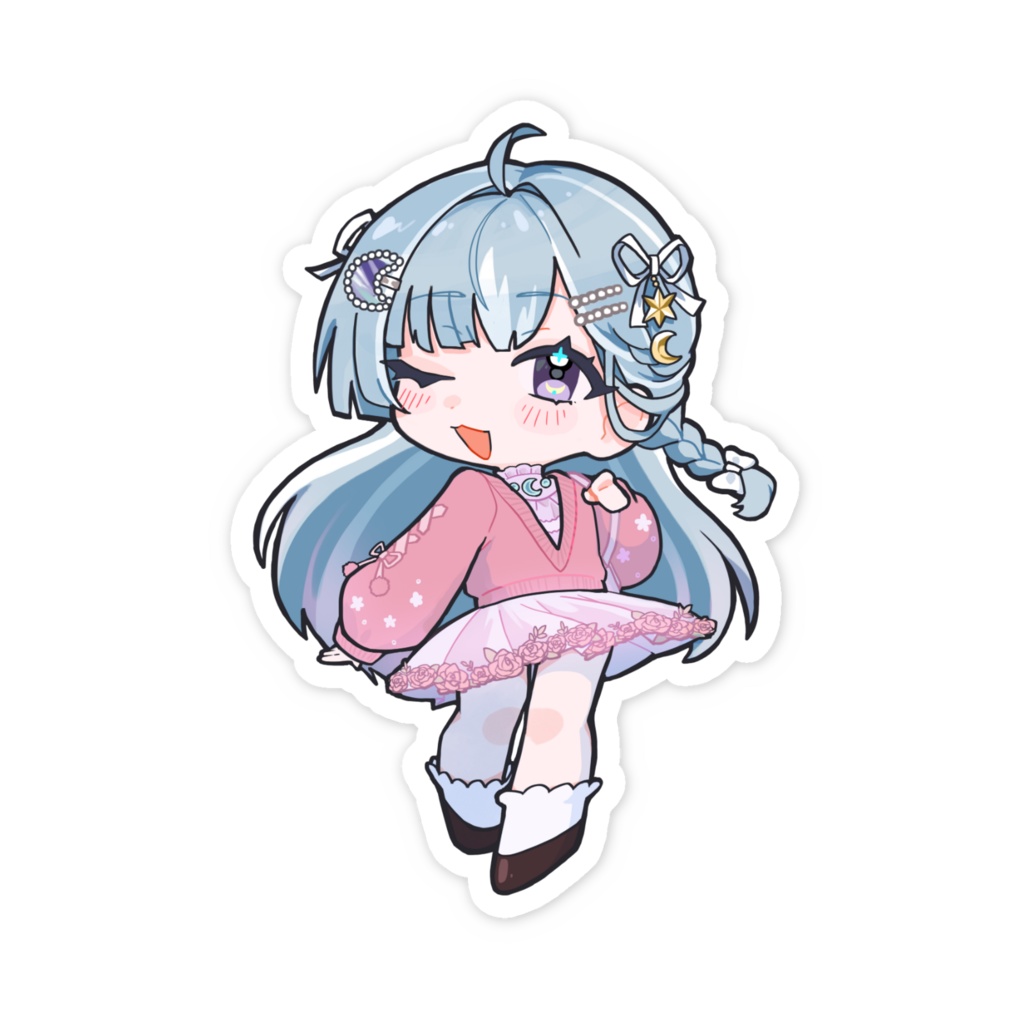 【非公式】天羽衣スマホステッカー(デート衣装)