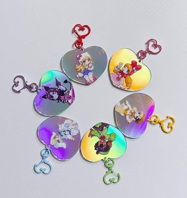 【FANMADE】レインボー♡アクキー