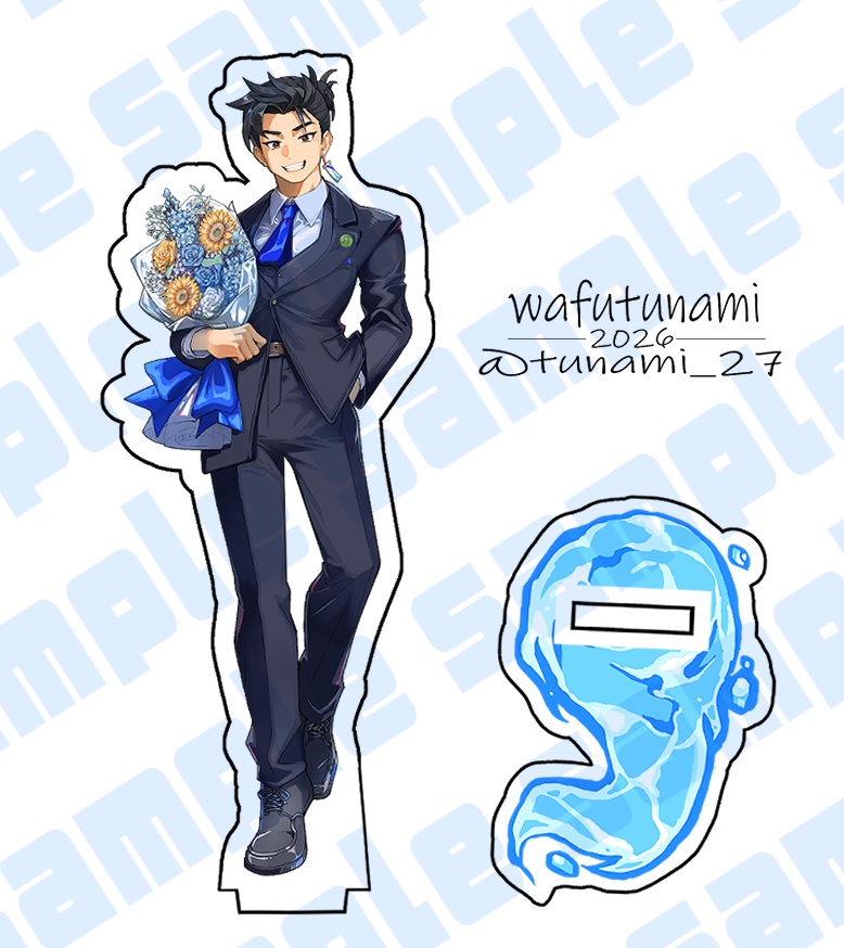 【FANMADE】スーツウーヤンアクスタ